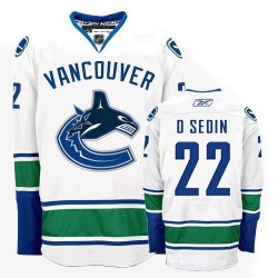 Youth Daniel Sedin Vancouver Canucks Reebok Authentic White Away Jersey