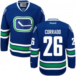 Frank Corrado Vancouver Canucks Reebok Authentic Royal Blue Alternate Jersey