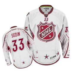 Henrik Sedin Vancouver Canucks Reebok Authentic White 2012 All Star Jersey