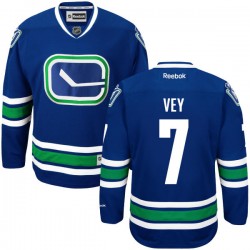 Linden Vey Vancouver Canucks Reebok Premier Royal Blue Alternate Jersey