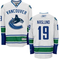 Markus Naslund Vancouver Canucks Reebok Authentic White Away Jersey