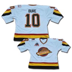 Pavel Bure Vancouver Canucks CCM Authentic White Vintage Throwback Jersey