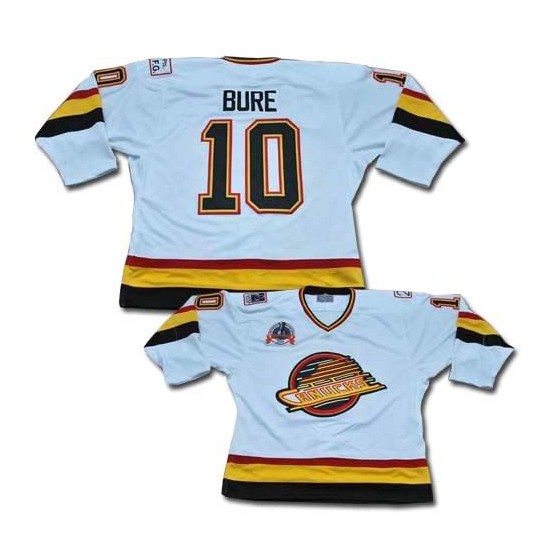 PAVEL BURE Signed Vancouver Canucks White Retro CCM jersey - NHL Auctions