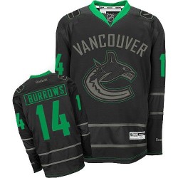 Alex Burrows Vancouver Canucks Reebok Authentic Black Ice Jersey