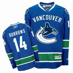 Alex Burrows Vancouver Canucks Reebok Authentic Navy Blue Home Jersey