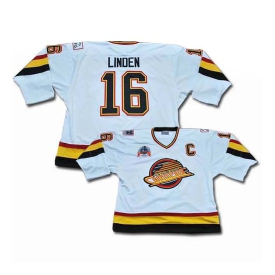 TREVOR LINDEN New York Islanders 1999 CCM Throwback Home NHL Jersey -  Custom Throwback Jerseys