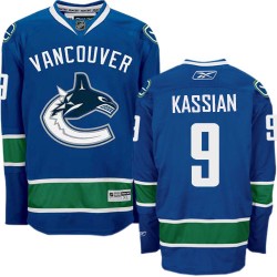 Zack Kassian Vancouver Canucks Reebok Authentic Navy Blue Home Jersey