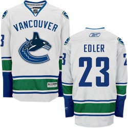 Alexander Edler Vancouver Canucks Reebok Premier White Away Jersey