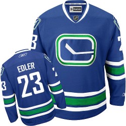 Alexander Edler Vancouver Canucks Reebok Authentic Royal Blue New Third Jersey