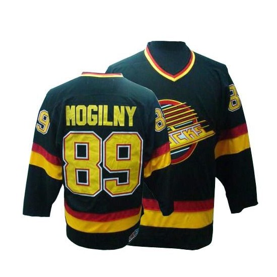 1996-97 Alexander Mogilny Canucks Game Worn Jersey - Photo Match