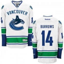 Alexandre Burrows Vancouver Canucks Reebok Authentic White Away Jersey