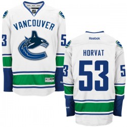 Bo Horvat Vancouver Canucks Reebok Authentic White Away Jersey