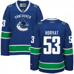 Women's Bo Horvat Vancouver Canucks Reebok Authentic Royal Blue Home Jersey