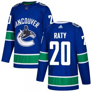 Aatu Raty Vancouver Canucks Adidas Authentic Blue Home Jersey
