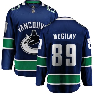 Alexander Mogilny Vancouver Canucks Fanatics Branded Breakaway Blue Home Jersey