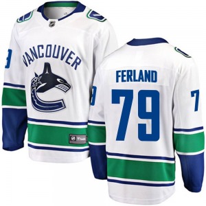 Youth Micheal Ferland Vancouver Canucks Fanatics Branded Breakaway White Away Jersey