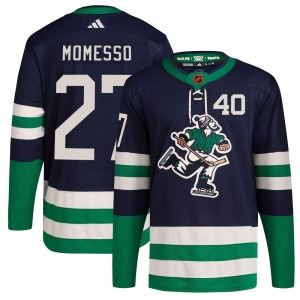 Youth Sergio Momesso Vancouver Canucks Adidas Authentic Navy Reverse Retro 2.0 Jersey