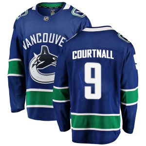 Russ Courtnall Vancouver Canucks Fanatics Branded Breakaway Blue Home Jersey
