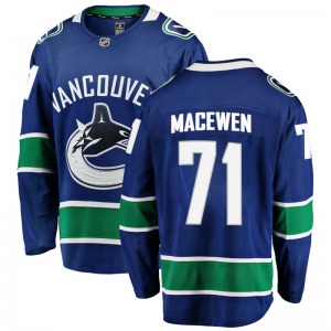 Zack MacEwen Vancouver Canucks Fanatics Branded Breakaway Blue Home Jersey