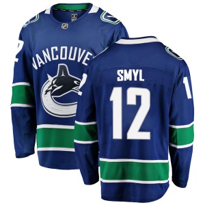 Stan Smyl Vancouver Canucks Fanatics Branded Breakaway Blue Home Jersey