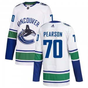 Tanner Pearson Vancouver Canucks Adidas Authentic White zied Away Jersey