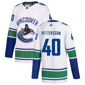 Elias Pettersson Vancouver Canucks Adidas Authentic White zied Away Jersey
