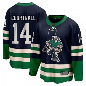 Youth Geoff Courtnall Vancouver Canucks Fanatics Branded Breakaway Navy Special Edition 2.0 Jersey