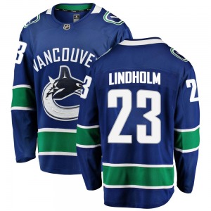 Youth Elias Lindholm Vancouver Canucks Fanatics Branded Breakaway Blue Home Jersey