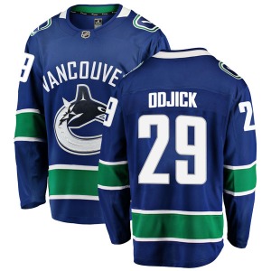 Youth Gino Odjick Vancouver Canucks Fanatics Branded Breakaway Blue Home Jersey