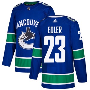 Alexander Edler Vancouver Canucks Adidas Authentic Blue Jersey