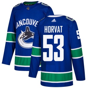 Bo Horvat Vancouver Canucks Adidas Authentic Blue Jersey