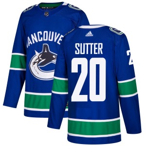Brandon Sutter Vancouver Canucks Adidas Authentic Blue Jersey