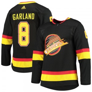 Conor Garland Vancouver Canucks Adidas Authentic Black Alternate Primegreen Pro Jersey