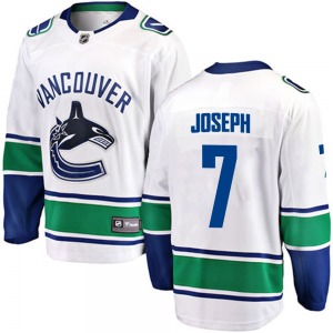 Pierre-Olivier Joseph Vancouver Canucks Fanatics Branded Breakaway White Away Jersey