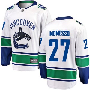 Sergio Momesso Vancouver Canucks Fanatics Branded Breakaway White Away Jersey