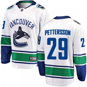 Marcus Pettersson Vancouver Canucks Fanatics Branded Breakaway White Away Jersey