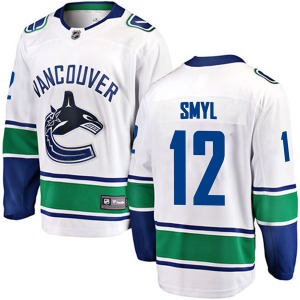 Stan Smyl Vancouver Canucks Fanatics Branded Breakaway White Away Jersey