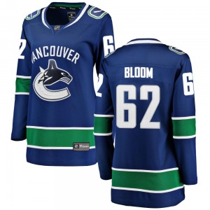 Women's Josh Bloom Vancouver Canucks Fanatics Branded Breakaway Blue Home Jersey