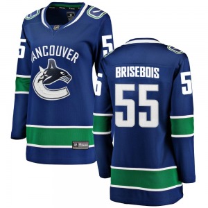 Women's Guillaume Brisebois Vancouver Canucks Fanatics Branded Breakaway Blue Home Jersey