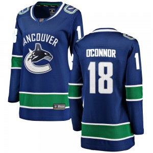 Women's Drew O'Connor Vancouver Canucks Fanatics Branded Breakaway Blue Home Jersey