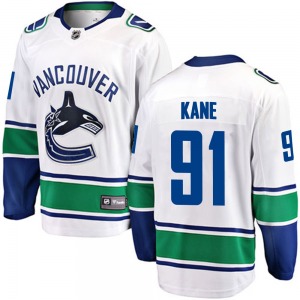 Youth Evander Kane Vancouver Canucks Fanatics Branded Breakaway White Away Jersey