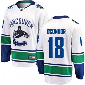 Youth Drew O'Connor Vancouver Canucks Fanatics Branded Breakaway White Away Jersey