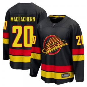 Youth Mackenzie MacEachern Vancouver Canucks Fanatics Breakaway Black Alternate Jersey