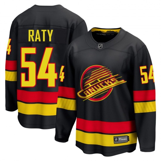 Youth Aatu Raty Vancouver Canucks Fanatics Breakaway Black Alternate Jersey