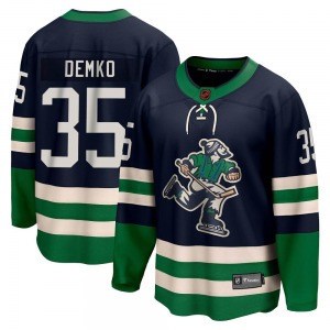 Thatcher Demko Vancouver Canucks Fanatics Branded Breakaway Navy Special Edition 2.0 Jersey