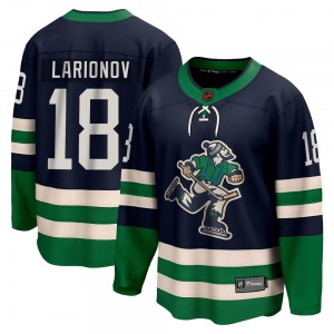 Igor Larionov Vancouver Canucks Fanatics Branded Breakaway Navy Special Edition 2.0 Jersey