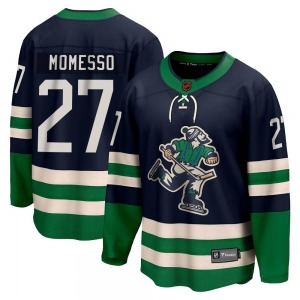 Sergio Momesso Vancouver Canucks Fanatics Branded Breakaway Navy Special Edition 2.0 Jersey