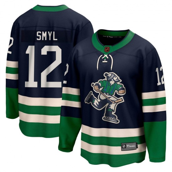 Stan Smyl Vancouver Canucks Fanatics Branded Breakaway Navy Special Edition 2.0 Jersey