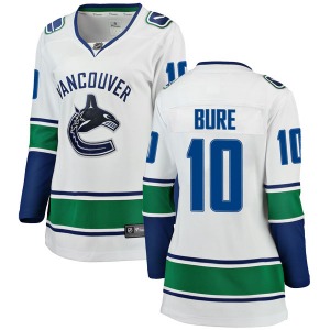 Women's Pavel Bure Vancouver Canucks Fanatics Branded Breakaway White Away Jersey