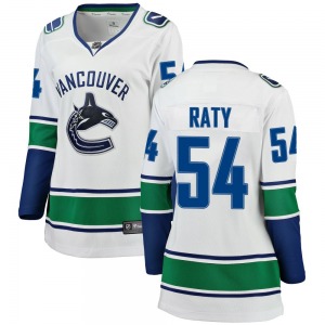 Women's Aatu Raty Vancouver Canucks Fanatics Branded Breakaway White Away Jersey